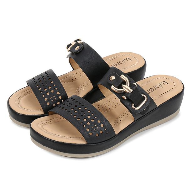 gladiator non-slip slippers women summer beach slides women slippers beach buckles wedges heel slip on comfort fashion shoes, Black
gladiator non-slip slippers women summer beach slides women slippers beach buckles wedges heel slip on comfort fashion shoes, Black