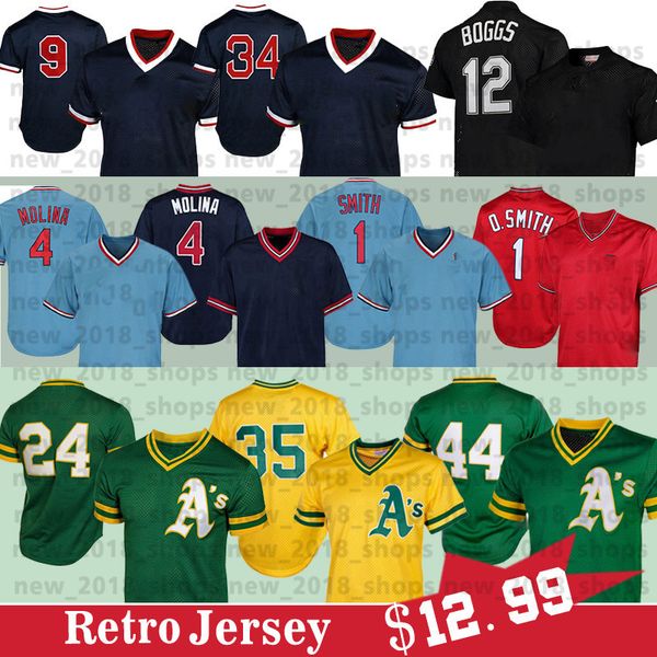 24 rickey henderson 44 reggie jackson 4 yadier molina ozzie smith 12 wade boggs 9 ted williams 34 david ortiz baseball jerseys, Blue;black
24 rickey henderson 44 reggie jackson 4 yadier molina ozzie smith 12 wade boggs 9 ted williams 34 david ortiz baseball jerseys, Blue;black
