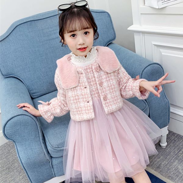 dfxd teenager girls clothing sets fashion winter pink plaid plus velvet coat+mesh patchwork vest dress princess outfit 3-12yrs, White
dfxd teenager girls clothing sets fashion winter pink plaid plus velvet coat+mesh patchwork vest dress princess outfit 3-12yrs, White