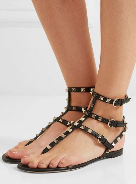 luxurious brand flip flop flats ankle strap women sandals ladies rock studs flat women fashion summer rock gladiator sandals, Black
luxurious brand flip flop flats ankle strap women sandals ladies rock studs flat women fashion summer rock gladiator sandals, Black