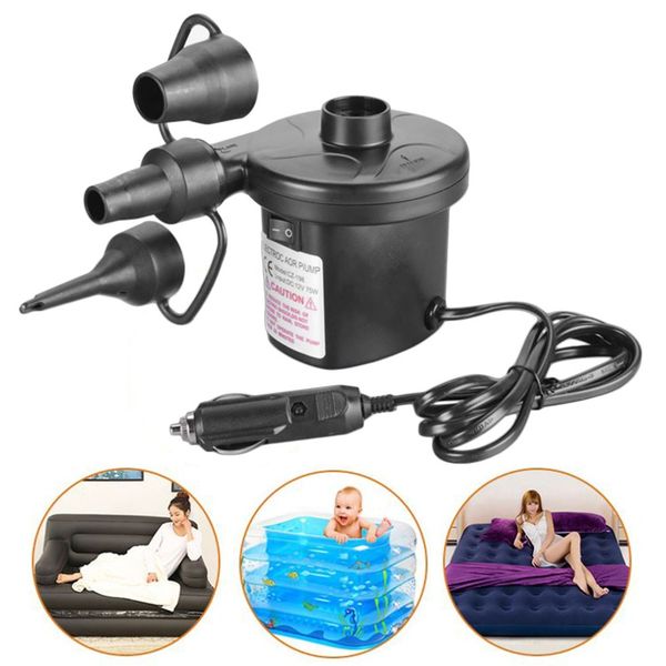 portable dc12v car inflatable pump car auto electric air pump inflator 3 nozzles air bed mattress boat multifunctional sale
portable dc12v car inflatable pump car auto electric air pump inflator 3 nozzles air bed mattress boat multifunctional sale