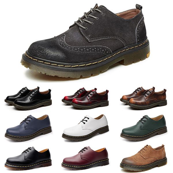 2020 new designer casual shoes men leather black white blue business fashion platform flat party mens trainers sneaker size 38-45 color17
2020 new designer casual shoes men leather black white blue business fashion platform flat party mens trainers sneaker size 38-45 color17