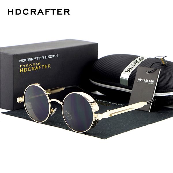 hdcrafter women classic retro design steampunk sunglasses round sunglasses vintage feminino, White;black
hdcrafter women classic retro design steampunk sunglasses round sunglasses vintage feminino, White;black