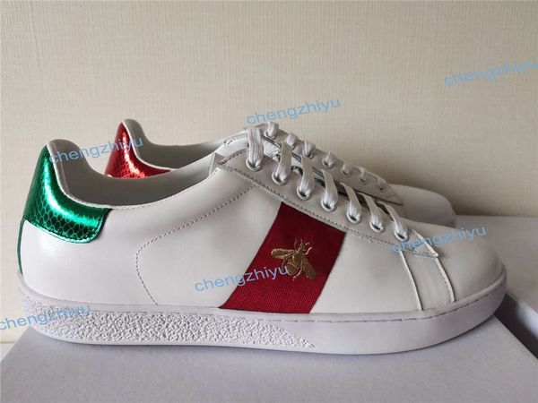 new designer shoes ace luxury embroidered white tiger bee snake shoes genuine leather designer sneaker mens women casual shoes size 35-46, Black
new designer shoes ace luxury embroidered white tiger bee snake shoes genuine leather designer sneaker mens women casual shoes size 35-46, Black