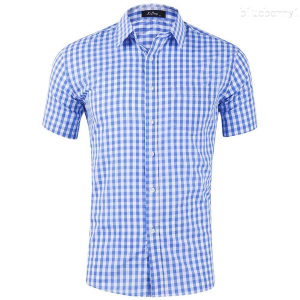 casual shirt mens dress shirts solid lattice slim fit short sleeve mens shirt 2023 spring summer new, White;black
casual shirt mens dress shirts solid lattice slim fit short sleeve mens shirt 2023 spring summer new, White;black