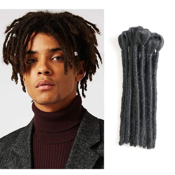 10pcs dreadlocks hair extension 8inch dreads handmade hip-hop style synthetic hair for men crochet braiding hair from reggae culture, Black
10pcs dreadlocks hair extension 8inch dreads handmade hip-hop style synthetic hair for men crochet braiding hair from reggae culture, Black
