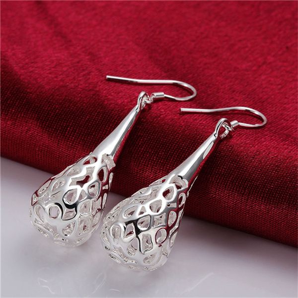 women's 925 silver dangle chandelier earring wedding hollow water droplets plated sterling silver earrings gsse337
women's 925 silver dangle chandelier earring wedding hollow water droplets plated sterling silver earrings gsse337