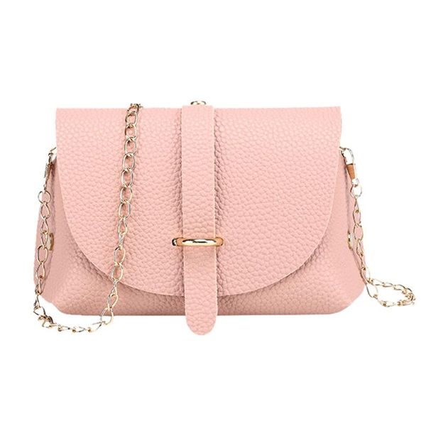 women messenger bags pink woman bags 2019 cover clutch purse fashion solid chain shoulder crossbody phone beach bag bolsos mujer
women messenger bags pink woman bags 2019 cover clutch purse fashion solid chain shoulder crossbody phone beach bag bolsos mujer