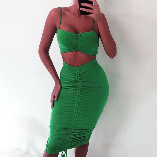 elegant two piece set 2 piece set summe women sling crop and skirt matching sets woman two pieces outfits sj3206v, White
elegant two piece set 2 piece set summe women sling crop and skirt matching sets woman two pieces outfits sj3206v, White
