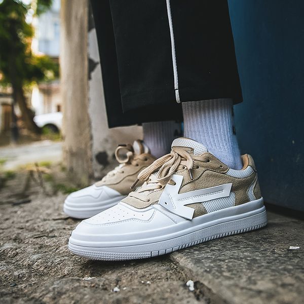 new mens shoes in europe and america in 2019 trend sports small white shoes street with aj skateboards and individual trendy, Black
new mens shoes in europe and america in 2019 trend sports small white shoes street with aj skateboards and individual trendy, Black