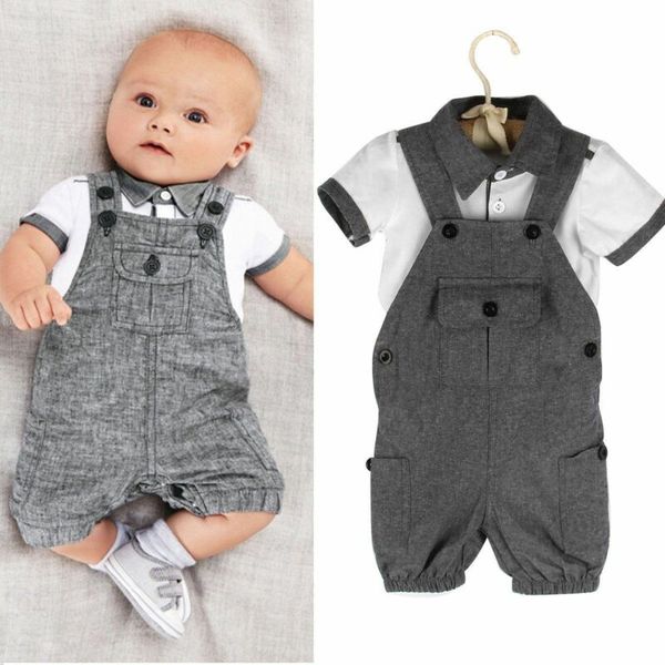 лето новорожденного infant baby boy kid gentleman футболка топы + биб брюки комбинезон хлопок наряды одежда set 0-2ого, White
лето новорожденного infant baby boy kid gentleman футболка топы + биб брюки комбинезон хлопок наряды одежда set 0-2ого, White