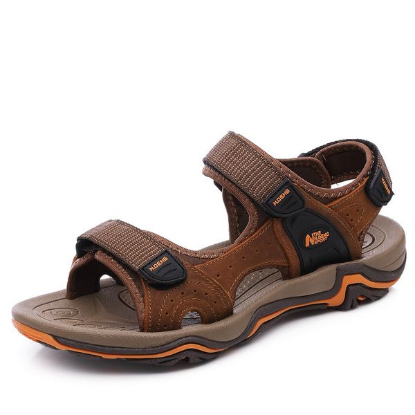 summer men's sandals leather without stitching soft and comfortable men's shoes new fashion casual shoes, Black
summer men's sandals leather without stitching soft and comfortable men's shoes new fashion casual shoes, Black
