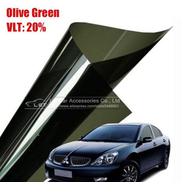 50x 300cm olive green car window tint film glass vlt 20% roll 1 ply car auto house commercial solar protection summer film
50x 300cm olive green car window tint film glass vlt 20% roll 1 ply car auto house commercial solar protection summer film