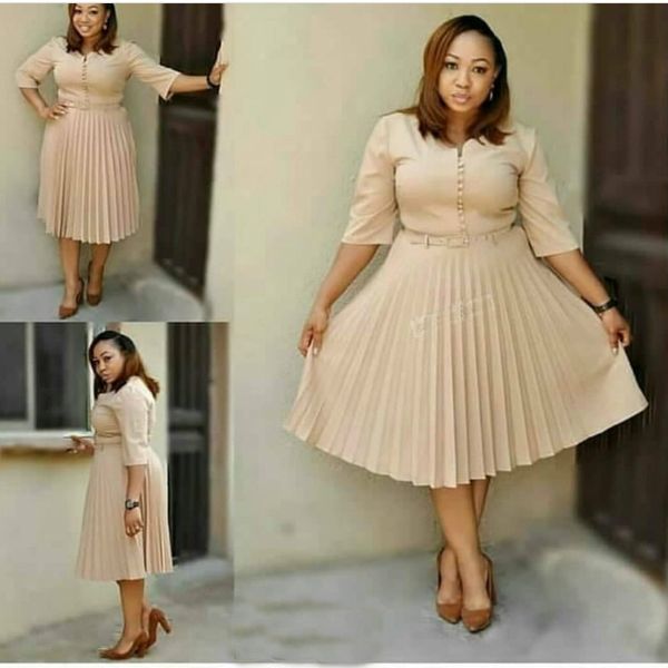 new casual women dress 2020 office lady plus size half sleeve party dress african a-line pleated boho summer vestidos, Black;gray
new casual women dress 2020 office lady plus size half sleeve party dress african a-line pleated boho summer vestidos, Black;gray