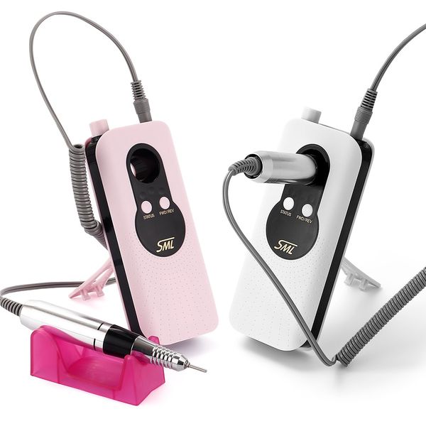 rechargable 35000rpm portable nail drill machine with stand shelf nail polisher for manicure pedicure gel nail drill pen, Silver
rechargable 35000rpm portable nail drill machine with stand shelf nail polisher for manicure pedicure gel nail drill pen, Silver