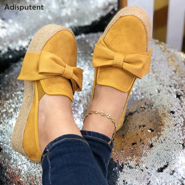 adisputent spring women flats shoes platform sneakers 2019 slip on bow flats leather suede ladies loafers moccasins casual shoes, Black
adisputent spring women flats shoes platform sneakers 2019 slip on bow flats leather suede ladies loafers moccasins casual shoes, Black