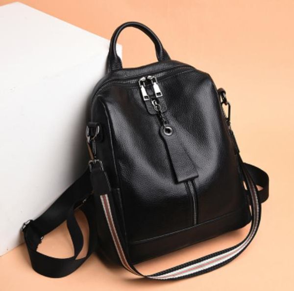 european and american college style popular new leather backpack cowhide women's bag shoulder bag head layer cowhide backpack student b
european and american college style popular new leather backpack cowhide women's bag shoulder bag head layer cowhide backpack student b