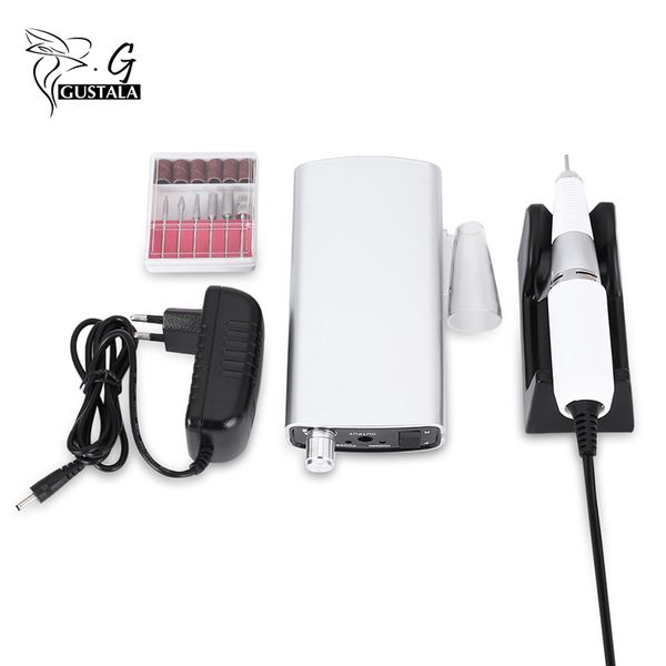 rechargeable 18w 30000rpm electric nail drill machine acrylic nail file drill manicure pedicure kit art equipment 
rechargeable 18w 30000rpm electric nail drill machine acrylic nail file drill manicure pedicure kit art equipment