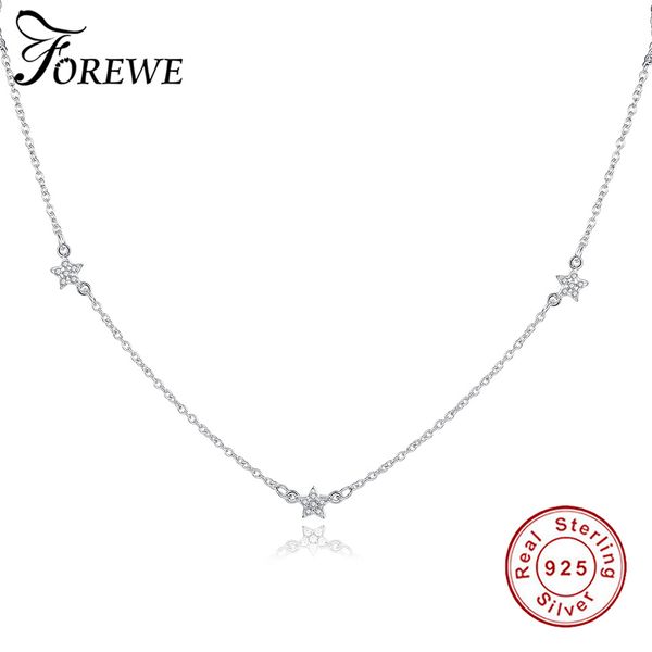 forewe genuine 925 sterling silver sparkling cz star women pendant necklace link chain fashion necklace for women jewelry 2018
forewe genuine 925 sterling silver sparkling cz star women pendant necklace link chain fashion necklace for women jewelry 2018