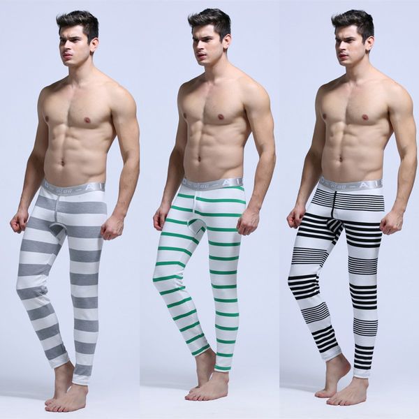 simple cotton stripe men's warm pants winter leggings thickened home furnishing long johns, Black;white
simple cotton stripe men's warm pants winter leggings thickened home furnishing long johns, Black;white