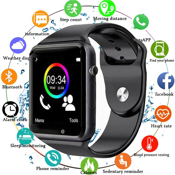 2019 bluetooth smart watch men women sport wristwatch support 2g sim camera smartwatch for android phone fitness tracker pk gt08, Slivery;brown
2019 bluetooth smart watch men women sport wristwatch support 2g sim camera smartwatch for android phone fitness tracker pk gt08, Slivery;brown