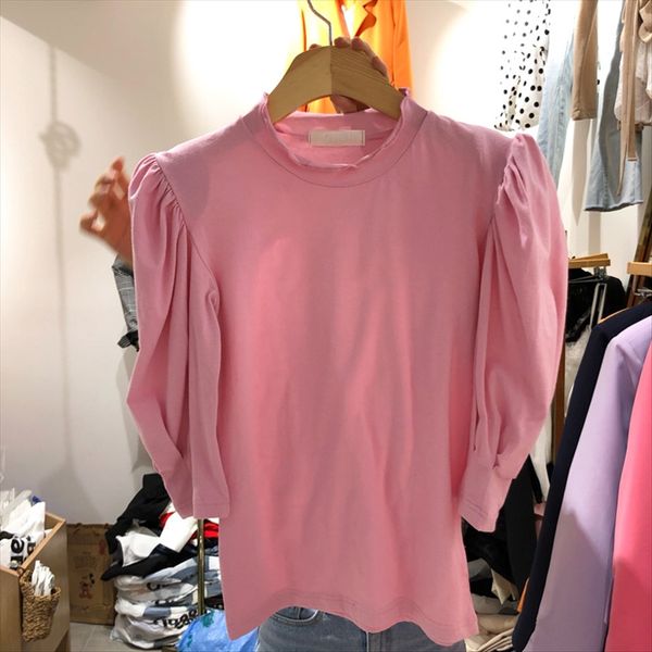 east gate 2020 women's all-match solid color round collar bubble t-shirt women east gate 2020 women's all-match solid color round, White
east gate 2020 women's all-match solid color round collar bubble t-shirt women east gate 2020 women's all-match solid color round, White