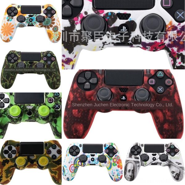 xnste camouflage case graffiti anti slip case protective skin silicone for sony playstation 4 ps4 pro slim caps thumb grip controller
xnste camouflage case graffiti anti slip case protective skin silicone for sony playstation 4 ps4 pro slim caps thumb grip controller
