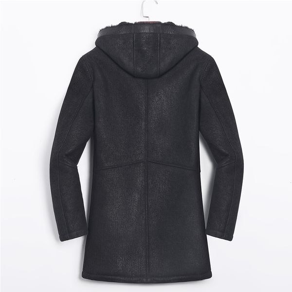 shearling sheep leather men coats hooded slim wool fur coat winter jacket mens windbreaker jaqueta de couro 975 yy602, Black
shearling sheep leather men coats hooded slim wool fur coat winter jacket mens windbreaker jaqueta de couro 975 yy602, Black