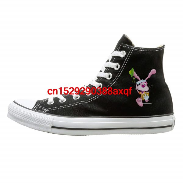 Unisex Casual Shoes Boys and Girls Sports Shoes Cartoon Rabbit Canvas Shoes High Top Casual Black Sneakers Unisex Style
Unisex Casual Shoes Boys and Girls Sports Shoes Cartoon Rabbit Canvas Shoes High Top Casual Black Sneakers Unisex Style