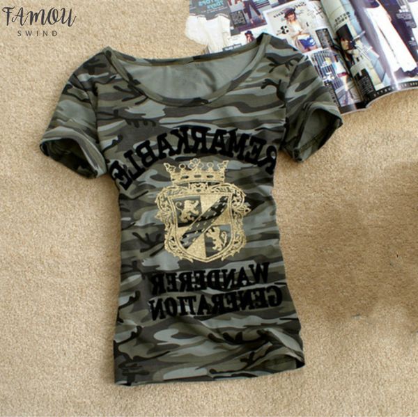 army camouflage t shirt appliques women crown print cotton stretch t shirts military summer short sleeve plus size 4xl 5xl tee shirt, White
army camouflage t shirt appliques women crown print cotton stretch t shirts military summer short sleeve plus size 4xl 5xl tee shirt, White