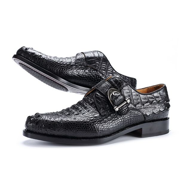 hujingsha men shoes single shoes leisure business crocodile skin leather male shoes genuine leather, Black
hujingsha men shoes single shoes leisure business crocodile skin leather male shoes genuine leather, Black