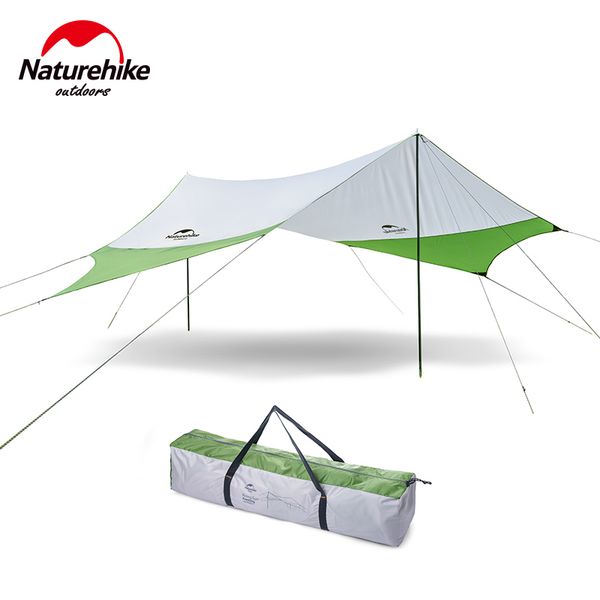 naturehike large tarp outdoor sun awning with support ultralight sun shelter for camping beach park
naturehike large tarp outdoor sun awning with support ultralight sun shelter for camping beach park