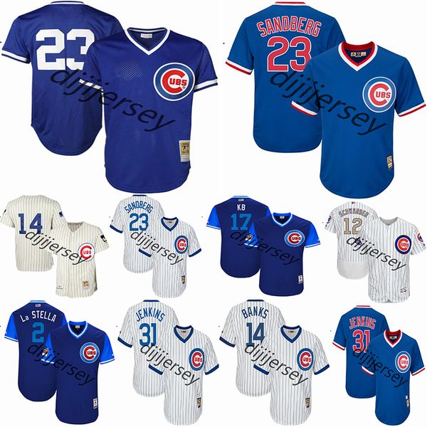 Chicago Men's Cubs Kris Bryant Ryne Sandberg Jerseys Kyle Schwarber Ernie Banks Big Tall Cooperstown Collection Replica Baseball Jersey
Chicago Men's Cubs Kris Bryant Ryne Sandberg Jerseys Kyle Schwarber Ernie Banks Big Tall Cooperstown Collection Replica Baseball Jersey