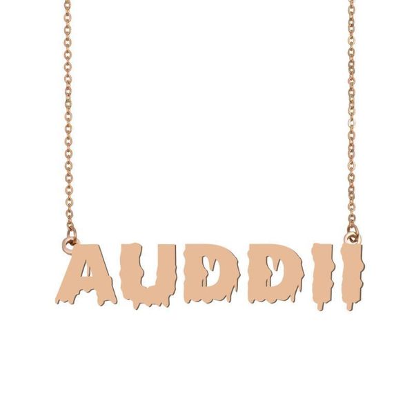 auddii name necklace , cool bloody art name necklace for halloween and santa's day jewelry gift for kids boys girls, Silver
auddii name necklace , cool bloody art name necklace for halloween and santa's day jewelry gift for kids boys girls, Silver