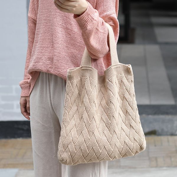 personalised twist knitting tote bag women fall&winter new arrival handle bag for shopping teenager casual daily tote
personalised twist knitting tote bag women fall&winter new arrival handle bag for shopping teenager casual daily tote