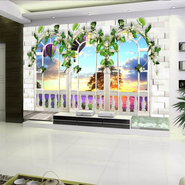 3d fantasy provence lavender in the sunset pattern wallpaper beautiful white window scenery for living room wedding room bedroom background
3d fantasy provence lavender in the sunset pattern wallpaper beautiful white window scenery for living room wedding room bedroom background