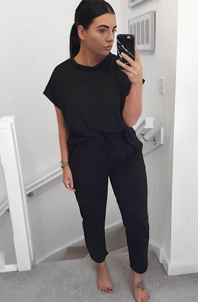 conjuntos de mujer 2019 tracksuit for women short sleeve ensemble femme round neck two piece set casual suit women's tracksuits, White
conjuntos de mujer 2019 tracksuit for women short sleeve ensemble femme round neck two piece set casual suit women's tracksuits, White