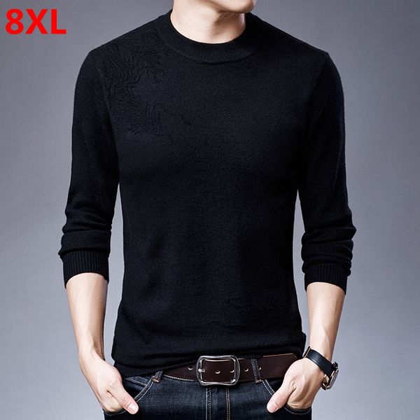 large size men's clothing plus fertilizer to increase the sweater male loose plus size thin line knitted sweater fat pullover, White;black
large size men's clothing plus fertilizer to increase the sweater male loose plus size thin line knitted sweater fat pullover, White;black