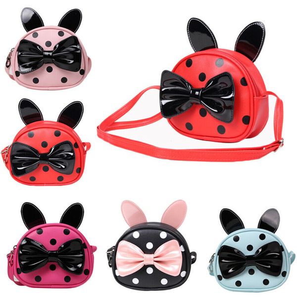 милый малыш дети девушки мультфильм лук сумки точка печати мини сумки на ремне искусственная кожа деньги сумка детские подарки, White 
милый малыш дети девушки мультфильм лук сумки точка печати мини сумки на ремне искусственная кожа деньги сумка детские подарки, White