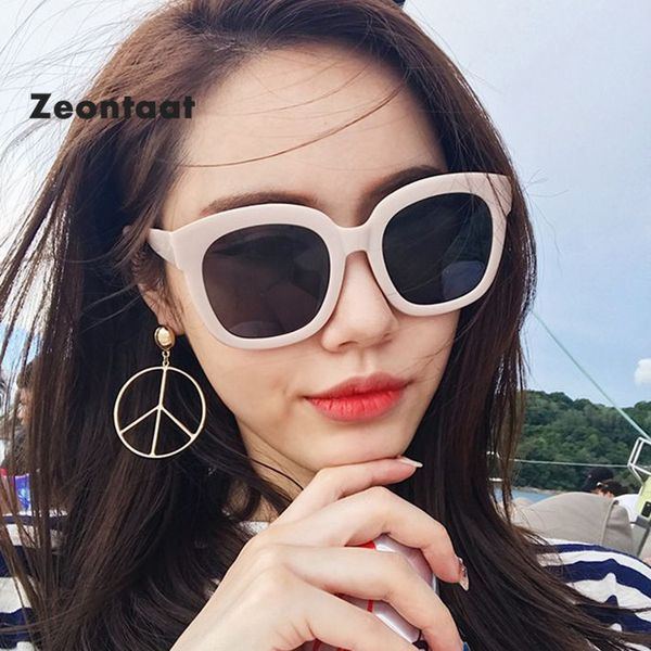 zeontaat brand designer women square sunglasses oversized sun glasses khaki color vintage female eyewear goggles, White;black
zeontaat brand designer women square sunglasses oversized sun glasses khaki color vintage female eyewear goggles, White;black