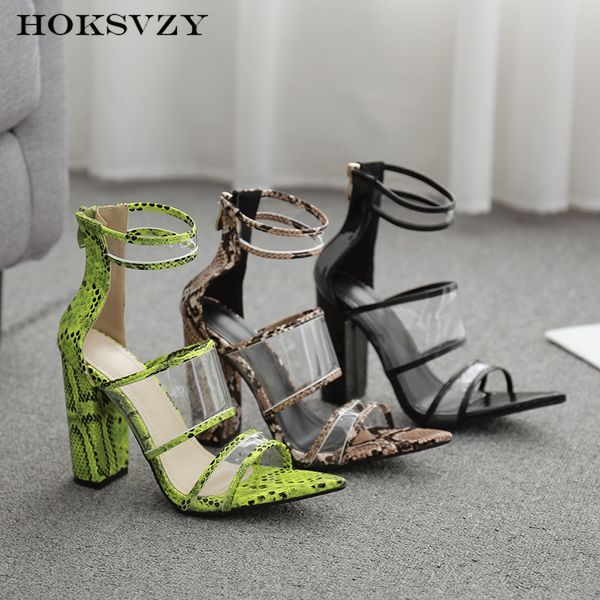 35-42 2020 women leopard women pumps sandals transparent film chunky-heel cutout high heel sandals heels, Black
35-42 2020 women leopard women pumps sandals transparent film chunky-heel cutout high heel sandals heels, Black
