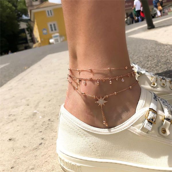 classic fashion gold anklet for woman vintage star sequin beads alloy anklet bracelet foot jewelry female anniversary gifts, Red;blue
classic fashion gold anklet for woman vintage star sequin beads alloy anklet bracelet foot jewelry female anniversary gifts, Red;blue