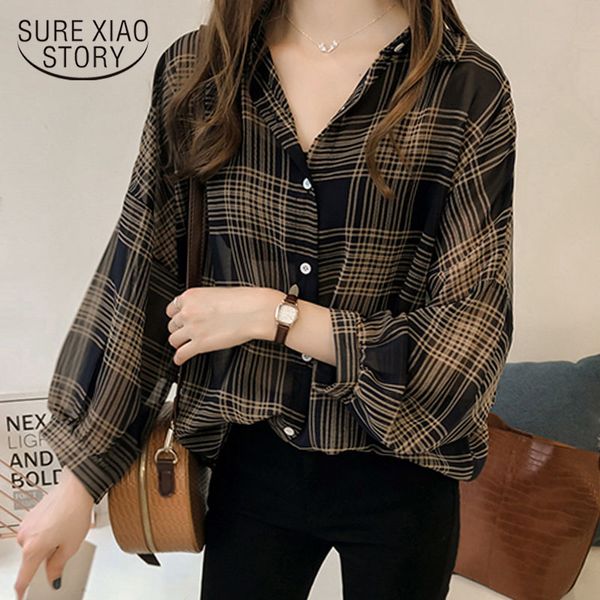 plus size blouse shirt fashion women and blouses 2019 long sleeve female shirt striped plaid women blusas 4xl 1201 40, White
plus size blouse shirt fashion women and blouses 2019 long sleeve female shirt striped plaid women blusas 4xl 1201 40, White