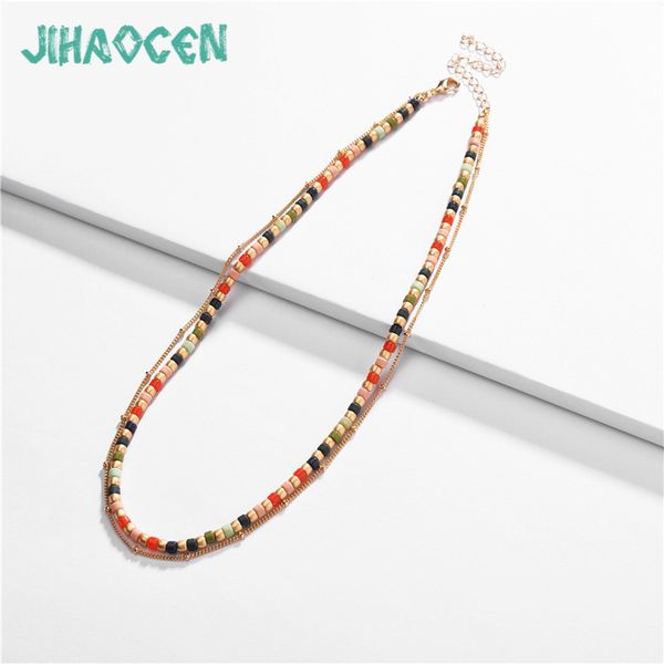 fashion necklaces for women double layers acrylic beads pendant statement necklace zinc alloy gold color boho collare jewelry, Golden;silver
fashion necklaces for women double layers acrylic beads pendant statement necklace zinc alloy gold color boho collare jewelry, Golden;silver