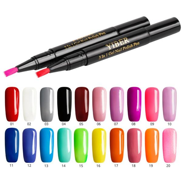 glitter uv gel nail polish pens nail painting design beauty tools optional art one step gel polish lacquer 20 colors, Red;pink
glitter uv gel nail polish pens nail painting design beauty tools optional art one step gel polish lacquer 20 colors, Red;pink