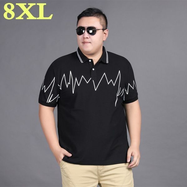 men's polos plus size 8xl 7xl summer shirt men short sleeve shirts mens clothes dress bodybuilding streetwear poloshirt, White;black
men's polos plus size 8xl 7xl summer shirt men short sleeve shirts mens clothes dress bodybuilding streetwear poloshirt, White;black