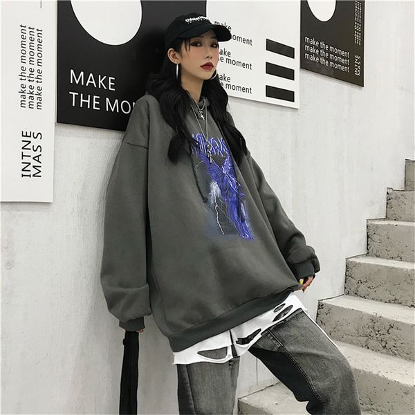 lychee girls angel women fleece hooded sweatshirts casual loose female hoodies spring autumn winter lady hooded, Black
lychee girls angel women fleece hooded sweatshirts casual loose female hoodies spring autumn winter lady hooded, Black