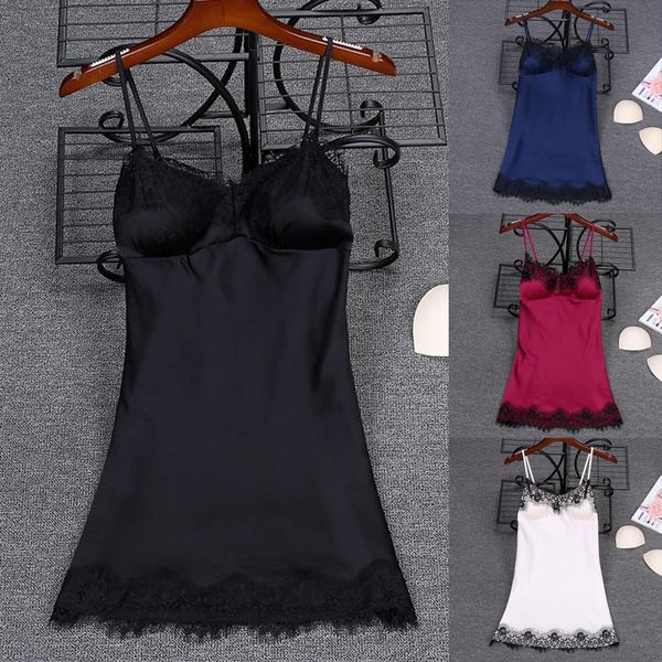 женщины моды nightdress сексуальная атласная моды лоскутная кружева sling пижамы нижнее белье нижнее белье, Black;red
женщины моды nightdress сексуальная атласная моды лоскутная кружева sling пижамы нижнее белье нижнее белье, Black;red