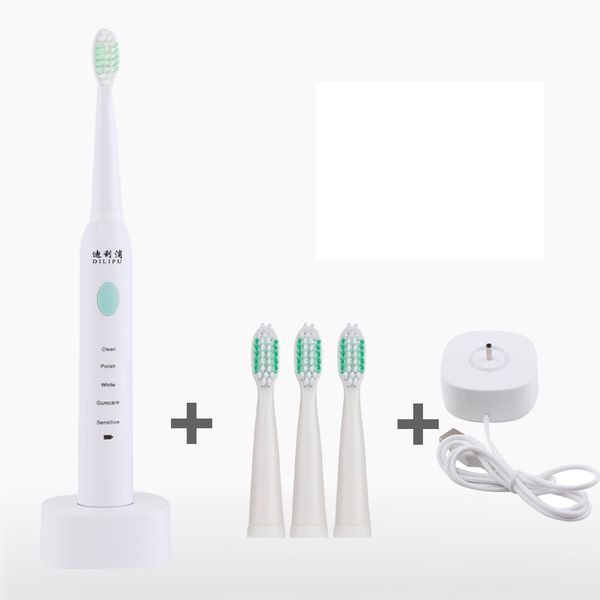 electric toothbrushes automatic charged sonic soft hair tooth care 5 modes ipx7 waterproof with 3 brush head and usb charging
electric toothbrushes automatic charged sonic soft hair tooth care 5 modes ipx7 waterproof with 3 brush head and usb charging