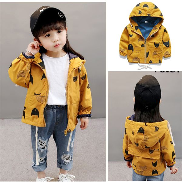 children's autumn jacket girls clothes boys hooded jacket toddler baby children's windbreaker for kids 1-5 year, Blue;gray
children's autumn jacket girls clothes boys hooded jacket toddler baby children's windbreaker for kids 1-5 year, Blue;gray